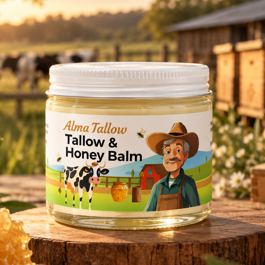 AlmaTallow & Honey Balm - 2 oz