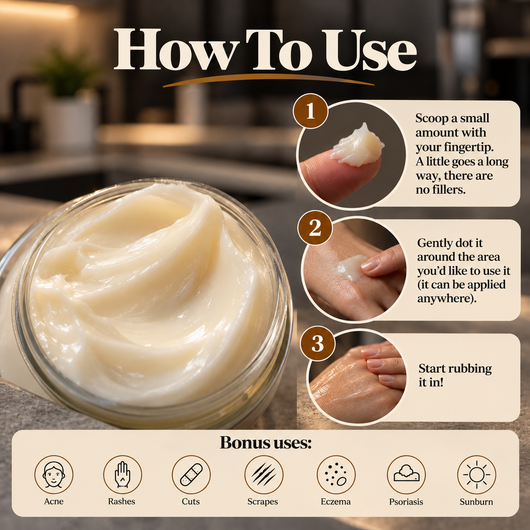 AlmaTallow & Honey Balm - 2 oz