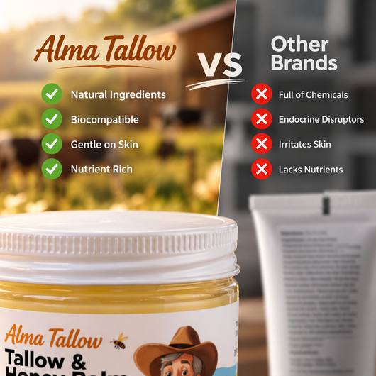AlmaTallow & Honey Balm - 2 oz